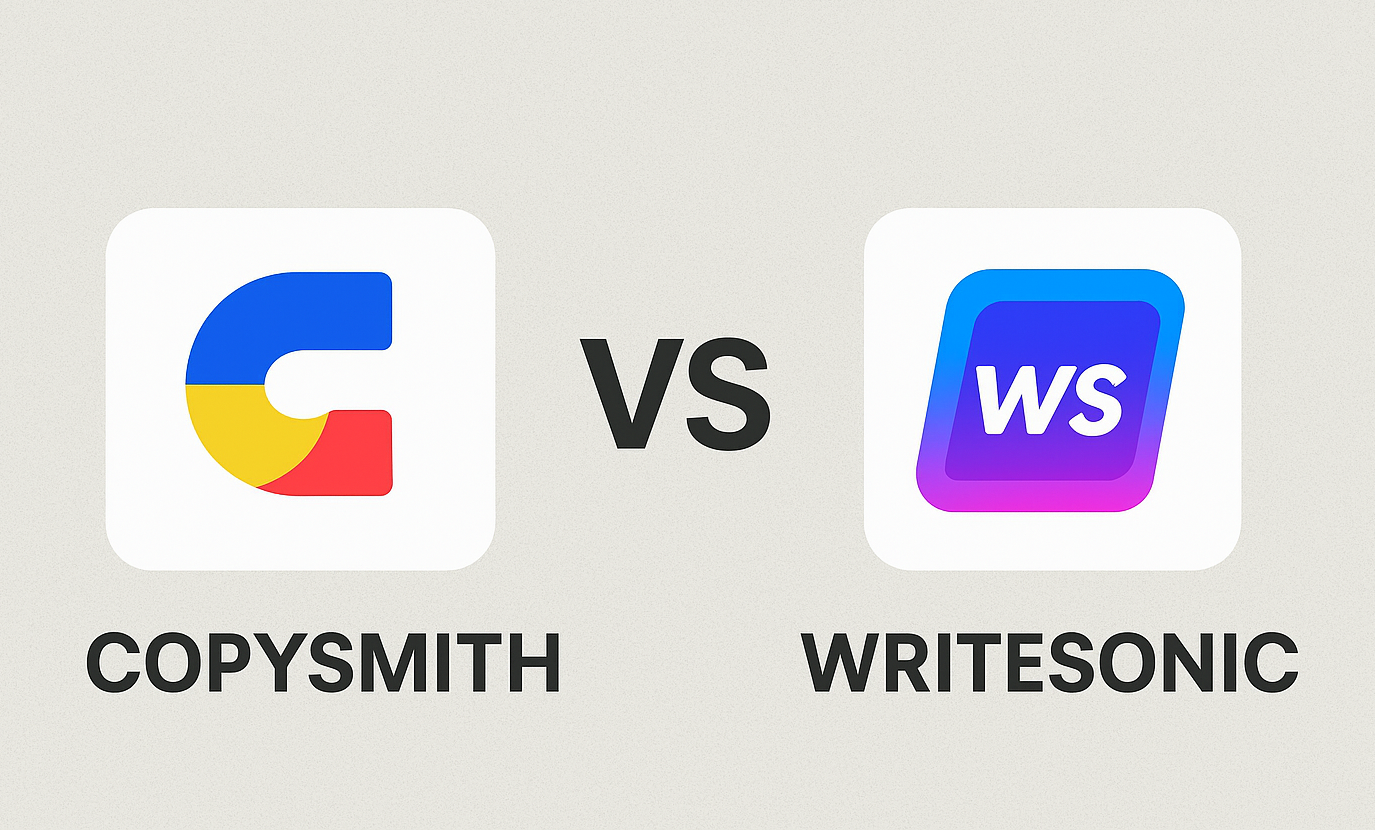 Copysmith vs Writesonic (2025): Which AI Writing Tool Should You Choose?