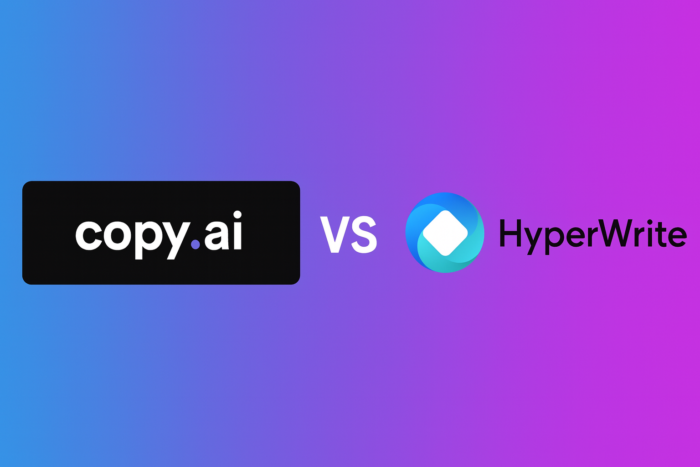Copy.ai vs HyperWrite Comparison (2025): Which AI Writing Tool is Better?