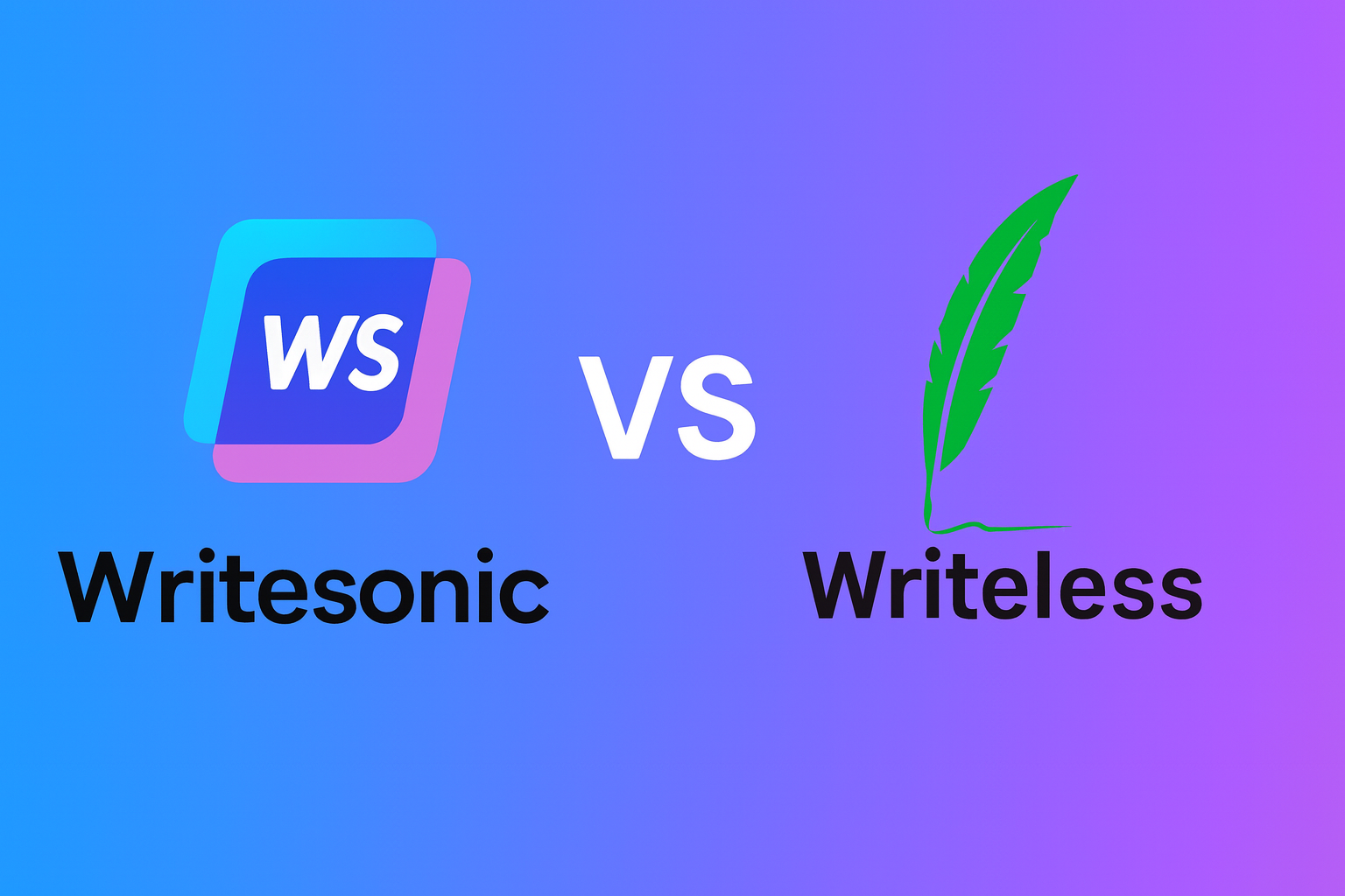 Writesonic vs Writeless: Choosing the Right Writing Tool in 2025