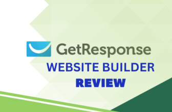 GetResponse Website Builder Hands-on Review (2025): Pros & Cons, Features Tested