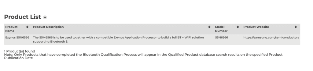 Samsung Exynos S5N6566